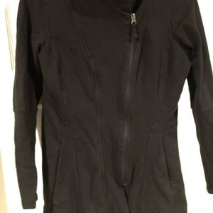 North Face asymmetrical zip jacket